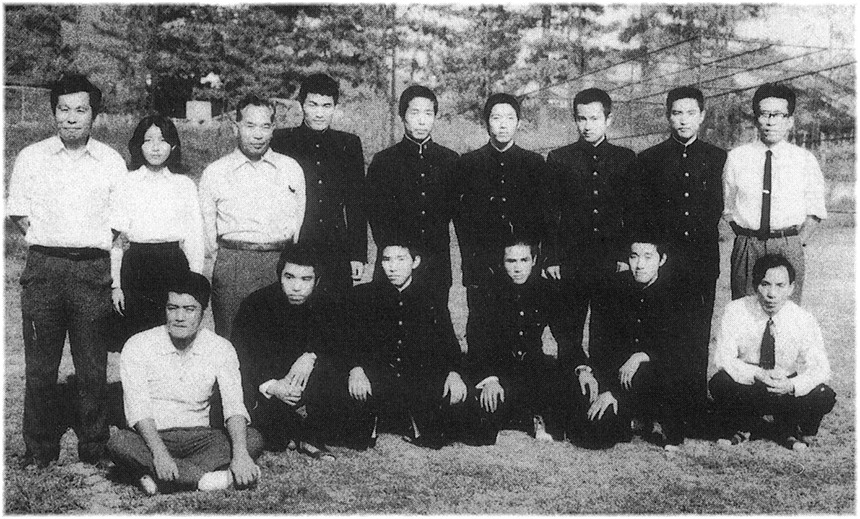 昭和48年の野球部員写真